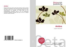 Couverture de Ambra