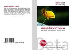 Capa do livro de Agapostemon Texanus 