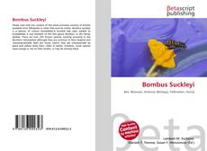 Copertina di Bombus Suckleyi