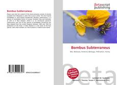 Copertina di Bombus Subterraneus