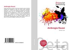 Copertina di Ambrogio Ravasi