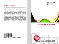 Copertina di Ambrogio Spreafico