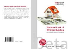 Borítókép a  National Bank of Whittier Building - hoz