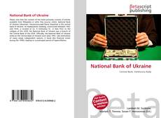 Capa do livro de National Bank of Ukraine 