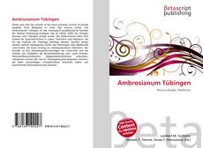 Borítókép a  Ambrosianum Tübingen - hoz