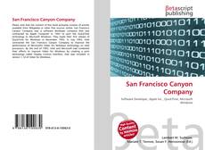 Bookcover of San Francisco Canyon Company