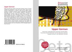 Buchcover von Upper German