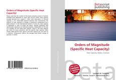 Capa do livro de Orders of Magnitude (Specific Heat Capacity) 