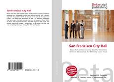 Capa do livro de San Francisco City Hall 