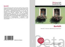 Capa do livro de Barhöft 