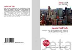 Copertina di Upper East Side