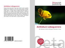 Copertina di Anthidium Loboguerrero