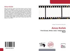 Capa do livro de Amos Kollek 