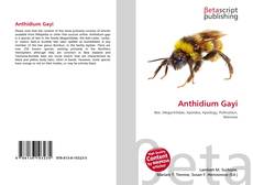 Bookcover of Anthidium Gayi