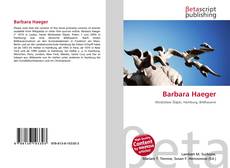 Bookcover of Barbara Haeger