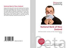 Bookcover of National Bank of New Zealand