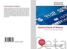 Bookcover of National Bank of Malawi