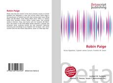 Bookcover of Robin Paige