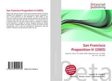 Bookcover of San Francisco Proposition H (2005)