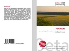 Couverture de Ferdrupt