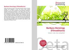 Capa do livro de Barbara Hennings (Filmeditorin) 