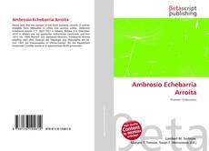 Buchcover von Ambrosio Echebarria Arroita