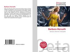 Buchcover von Barbara Horvath