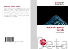 Buchcover von Ambrosio Ignacio Spínola