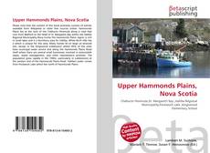 Buchcover von Upper Hammonds Plains, Nova Scotia