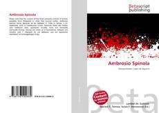 Buchcover von Ambrosio Spinola