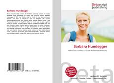 Capa do livro de Barbara Hundegger 