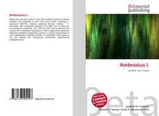 Buchcover von Ambrosius I.