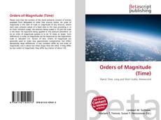 Buchcover von Orders of Magnitude (Time)