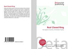 Bookcover of Real Closed Ring