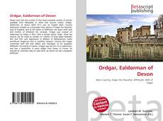 Bookcover of Ordgar, Ealdorman of Devon