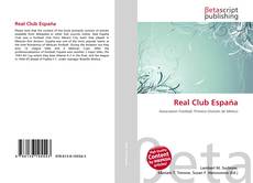 Capa do livro de Real Club España 