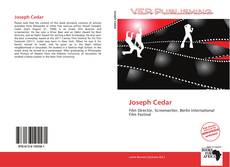 Portada del libro de Joseph Cedar