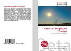 Обложка Orders of Magnitude (Energy)