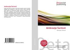 Capa do livro de Ambrozije Šarčević 