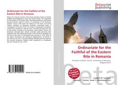 Bookcover of Ordinariate for the Faithful of the Eastern Rite in Romania