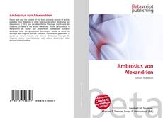 Bookcover of Ambrosius von Alexandrien