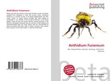 Bookcover of Anthidium Funereum