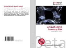 Bookcover of Ambuchanania leucobryoides