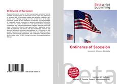 Bookcover of Ordinance of Secession