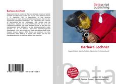 Buchcover von Barbara Lechner