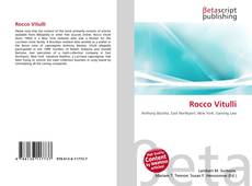 Buchcover von Rocco Vitulli