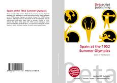 Bookcover of Spain at the 1952 Summer Olympics
