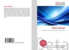 Bookcover of Peire d'Ussel