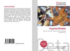 Bookcover of Fayettevilleidae
