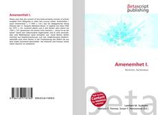 Bookcover of Amenemhet I.